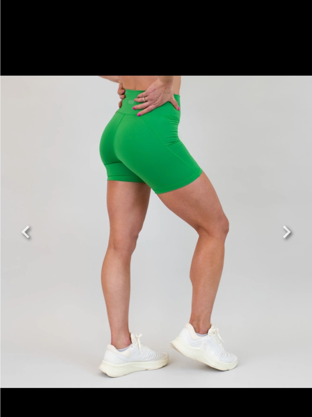 Fleo Kelly Green Crossover Short